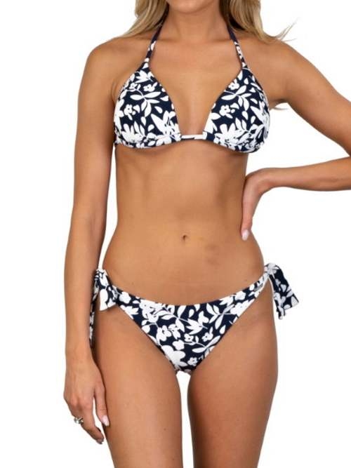 Bomain Jersey marine blauw bikini set