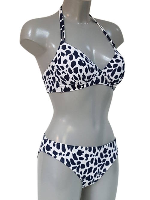 Bomain Tasmanie marine blauw bikini set