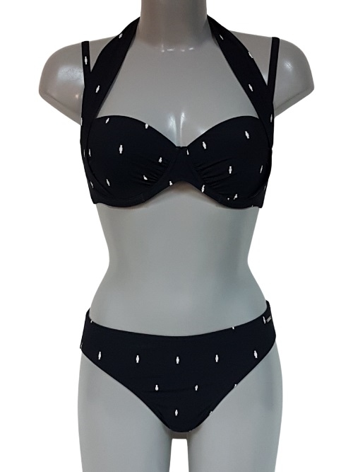 Bomain Faro zwart bikini set