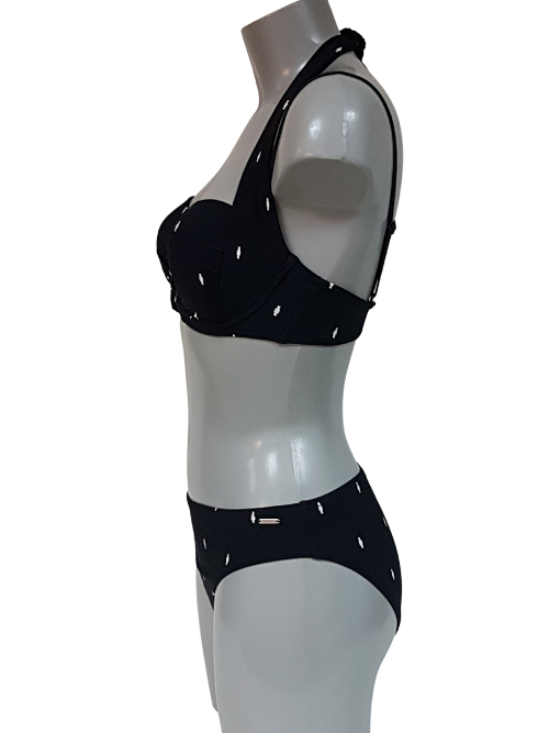 Bomain Faro zwart bikini set