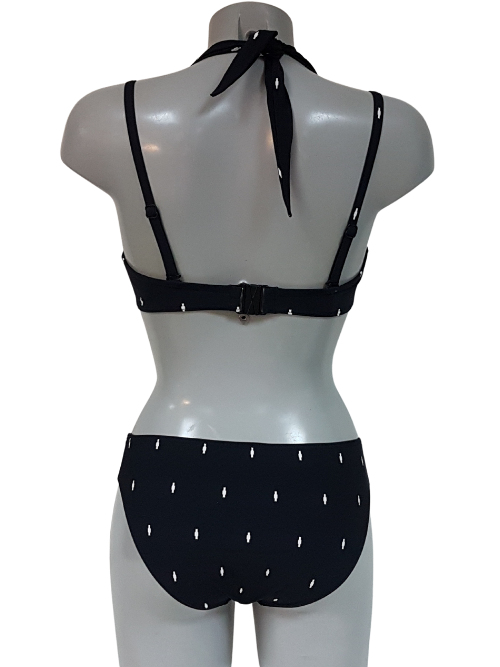 Bomain Faro zwart bikini set