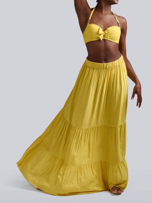 Marlies Dekkers Badmode Sunglow geel strandmode