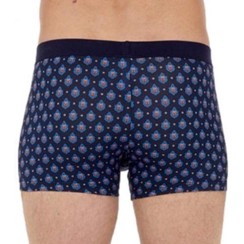 HOM Frioul marine blauw/print boxershort
