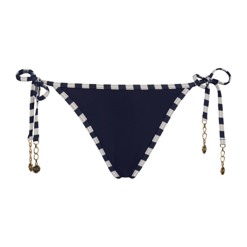 Marlies Dekkers Badmode Marinière marine blauw/ivoor bikini broekje