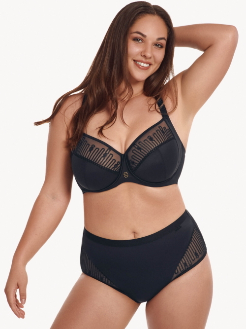 Lisca Ivonne antraciet high brief