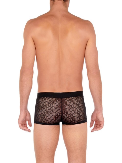 HOM Love zwart sport trunk