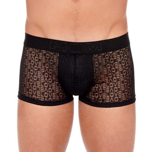 HOM Love zwart sport trunk