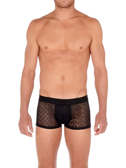 HOM Love zwart sport trunk