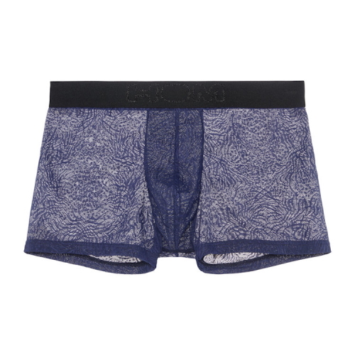 HOM Oasis marine blauw sport boxer