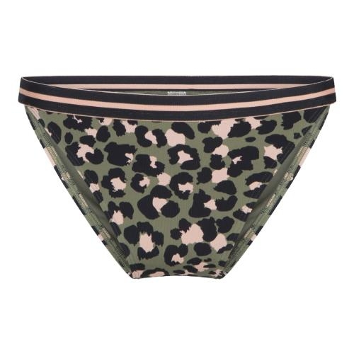 LingaDore Beach Black Panter animal print bikini broekje