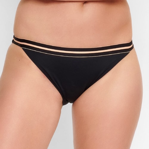 LingaDore Beach Black Panter zwart bikini broekje