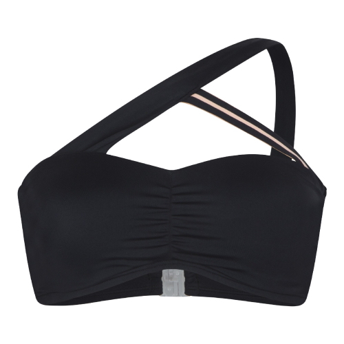 LingaDore Beach Black Panter zwart soft-cup bikinitop