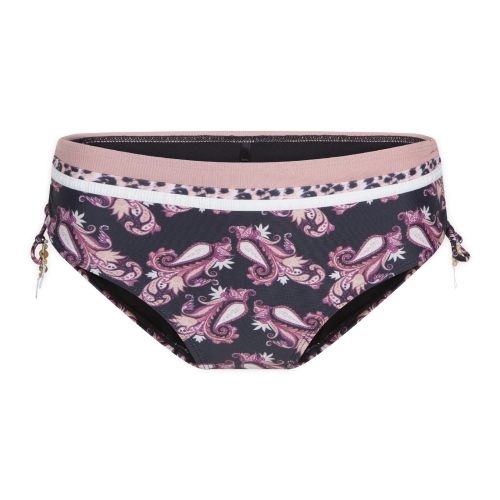 LingaDore Beach Paisley Love zwart/print bikini broekje