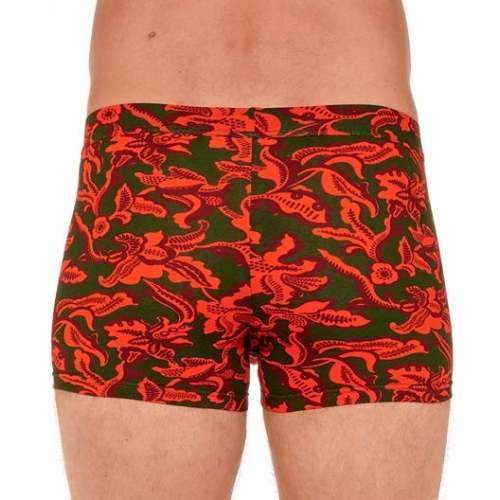 HOM Catalan groen/print boxershort