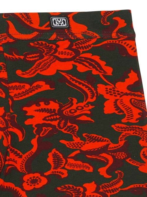HOM Catalan groen/print boxershort