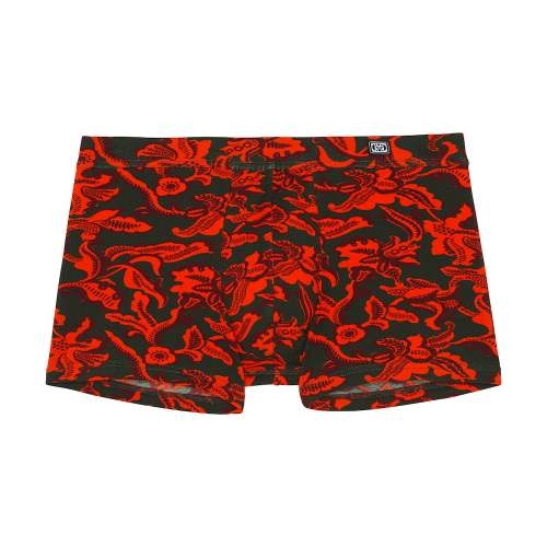 HOM Catalan groen/print boxershort