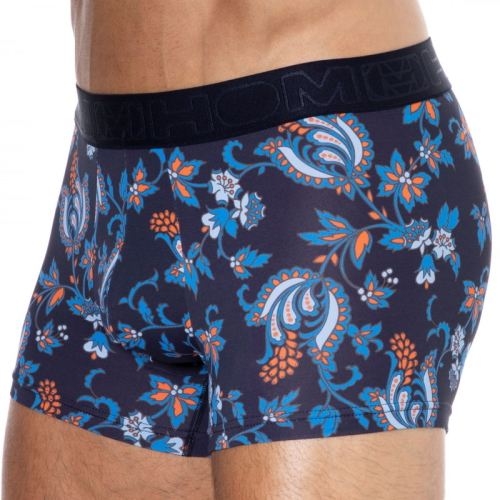HOM Morgiou blauw/print sport boxer