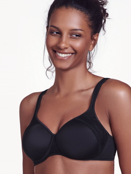 Lisca Gina zwart wireless bh