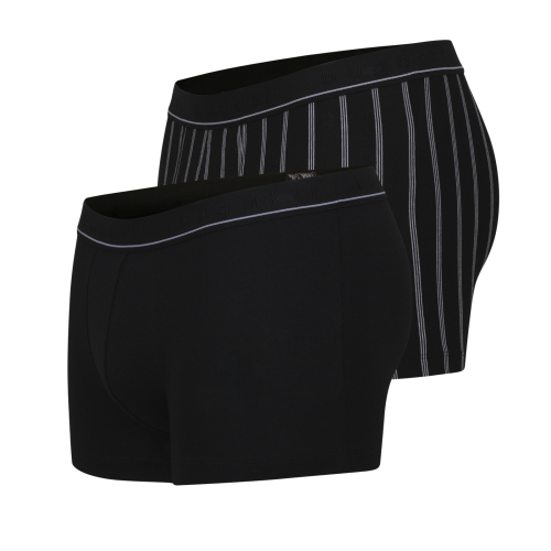 Bugatti Venetië zwart/print boxershort