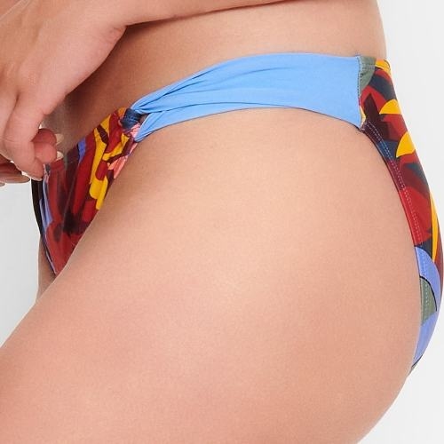 LingaDore Beach Bright Leaves multicolor/print bikini broekje