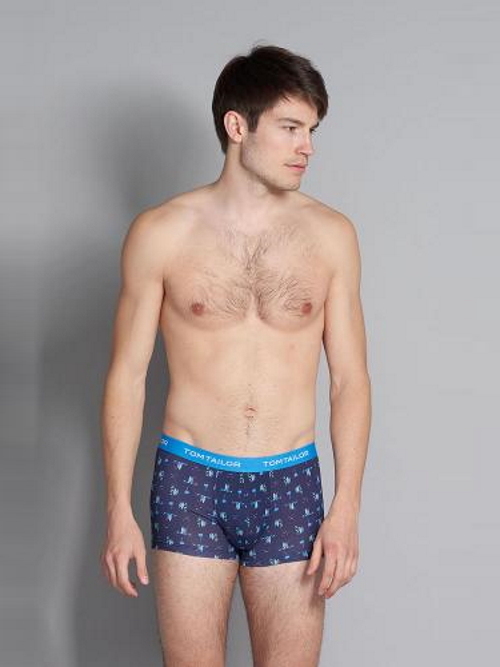 Tom Tailor Sailing blauw/print boxershort