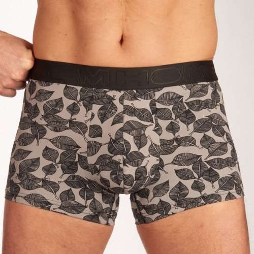 HOM Vence zwart/print sport boxer