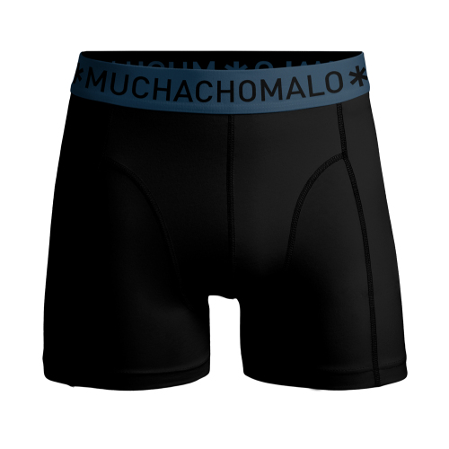 Muchachomalo Basic zwart/blauw jongens boxershort