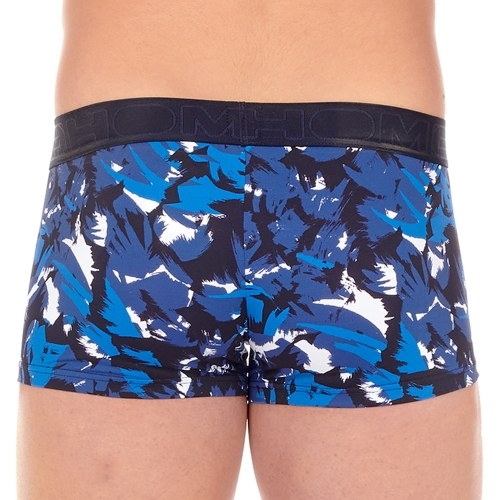 HOM Madrague blauw/print boxershort