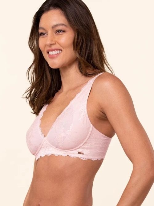Royal Lounge Lingerie Dream peach pink wireless bh