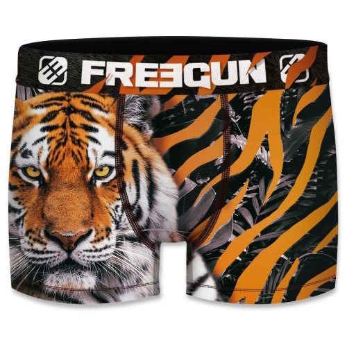 Freegun Tiger zwart/print sport boxer