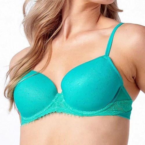 After Eden DOT turquoise voorgevormde bh