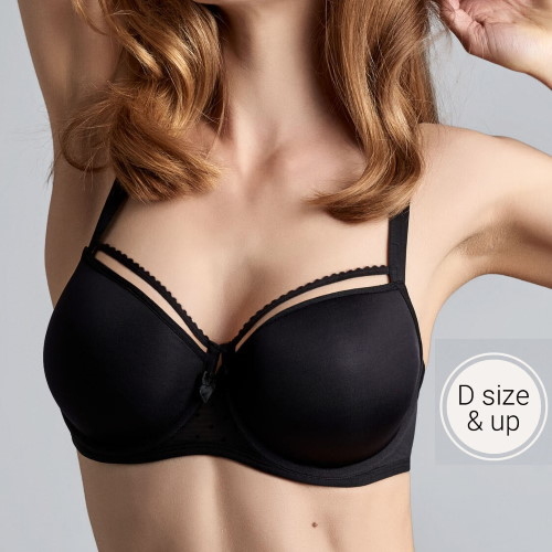 Marlies Dekkers Peekaboo zwart voorgevormde bh