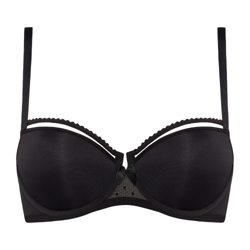 Marlies Dekkers Peekaboo zwart voorgevormde bh