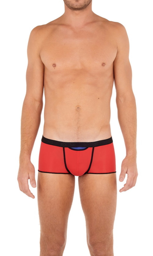 HOM Plume Up rood sport trunk
