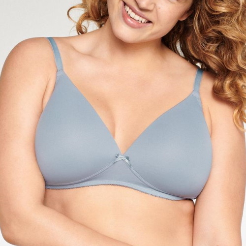 Naturana Olivia jeans blauw wireless bh