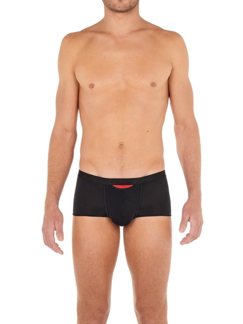 HOM Plume Up zwart sport trunk