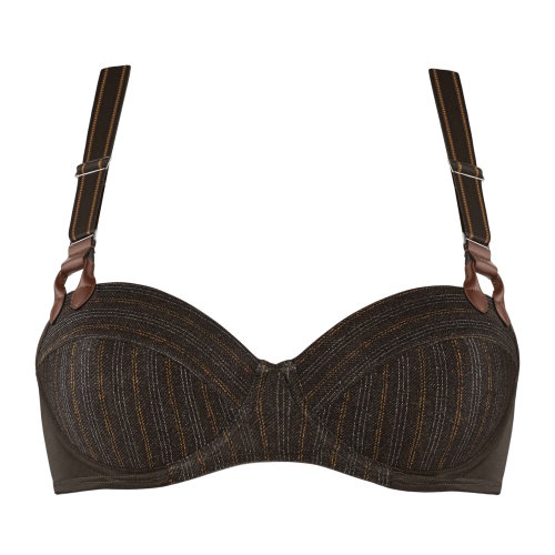 Marlies Dekkers Gloria bruin/print voorgevormde bh