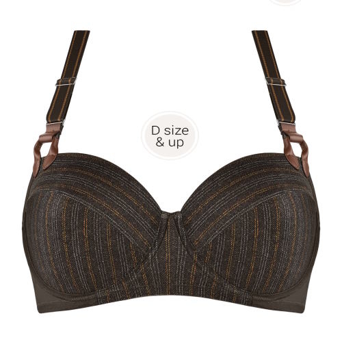 Marlies Dekkers Gloria bruin/print voorgevormde bh