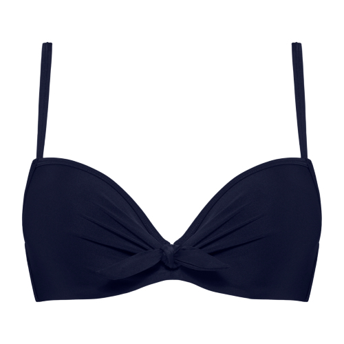 Marlies Dekkers Badmode Lotus marine blauw voorgevormde bikinitop