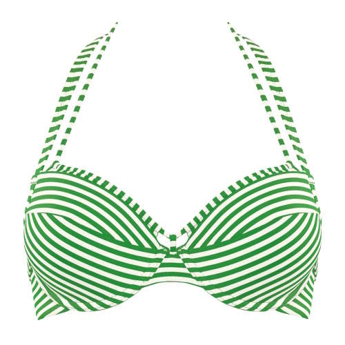 Marlies Dekkers Badmode Holi Vintage groen/wit push up bikinitop