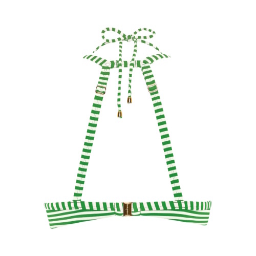 Marlies Dekkers Badmode Holi Vintage groen/wit push up bikinitop