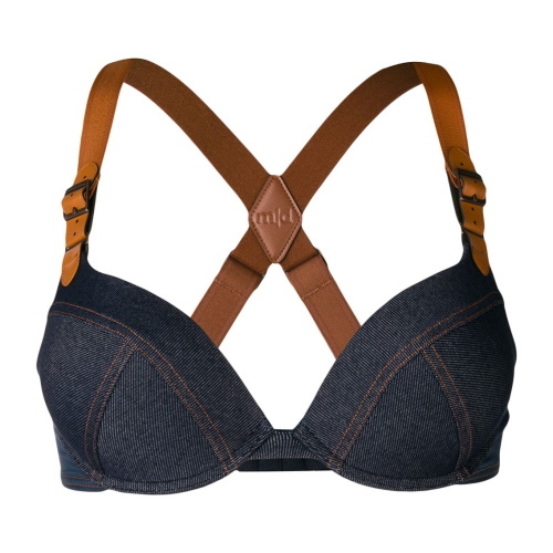 Marlies Dekkers Calamity Jane jeans blauw push up bh