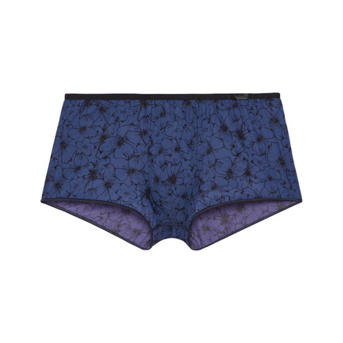 HOM Nassau blauw/print sport trunk