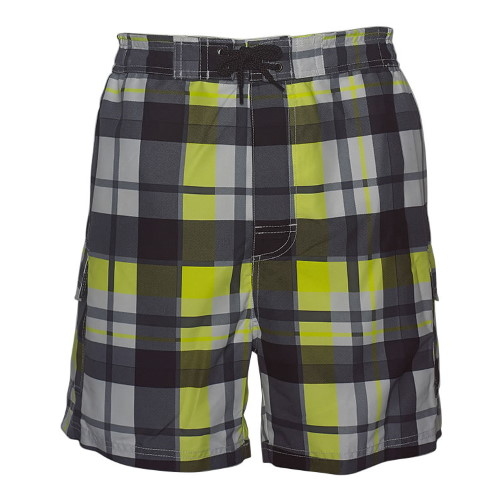 Nickey Nobel Lars grijs/print zwemshort