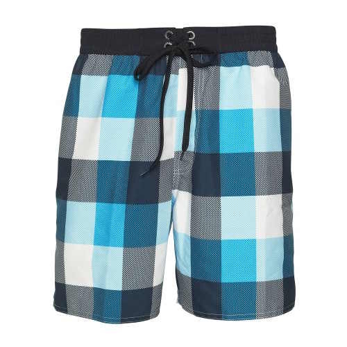 Nickey Nobel Joep blauw/print zwemshort