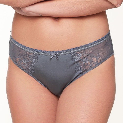 LingaDore Daily Basic dark slade slip