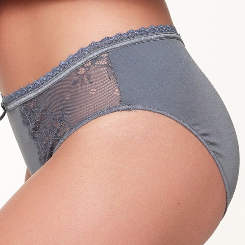 LingaDore Daily Basic dark slade slip