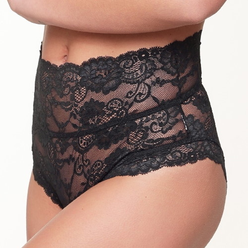 LingaDore Daily Maxi Slip zwart high brief