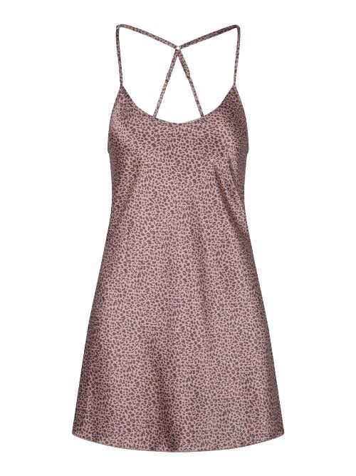 LingaDore Night Animal Cork bruin/print slipdress