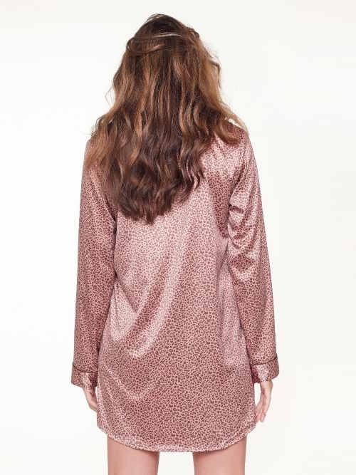 LingaDore Night Animal Cork bruin/print nachthemd